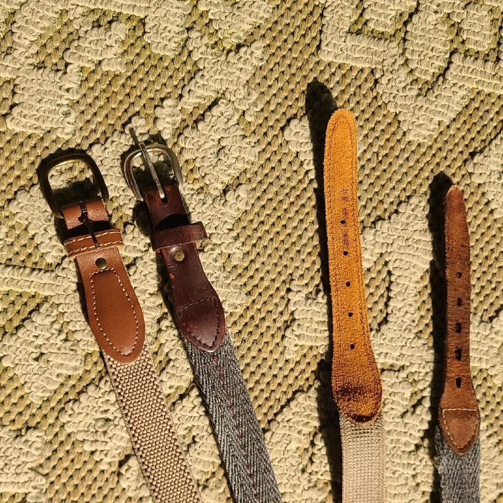 Boy's Vtg Leather Belts